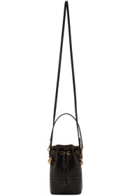 Fendi - Sac seau noir Mini 'Forever Fendi' Mon Trésor