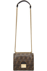Fendi - Sac brun Small 'Forever Fendi' Kan I