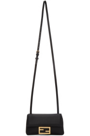 Fendi - Black Mini Baguette Wallet Bag