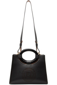 Fendi - 黑色 Runway 购物托特包
