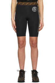 Fendi - Black Band Bike Shorts