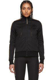 Fendi - Black 'Forever Fendi' Track Jacket