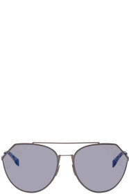 Fendi - Gunmetal & Blue 'Forever Fendi' Sunglasses