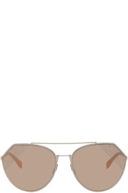 Fendi - Gold 'Forever Fendi' Sunglasses