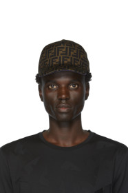Fendi - Brown & Blue 'Forever Fendi' Cap