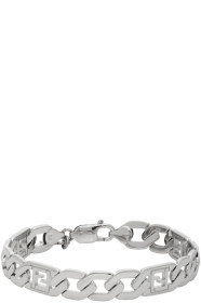 Fendi - Bracelet argenté 'Forever Fendi'