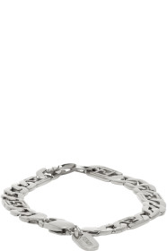 Fendi - Bracelet argenté 'Forever Fendi'