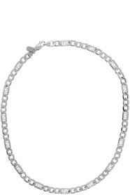 Fendi - Collier à chaîne argenté 'Forever Fendi'