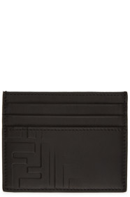 Fendi - Black 'Forever Fendi' Fade Card Holder