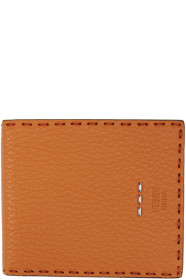 Fendi - オレンジ ローマン バイフォールド ウォレット
