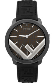 Fendi - Black & Brown Run Away 'F is Fendi' Watch