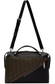 Fendi - Porte-documents noir et brun 'Forever Fendi' By The Way