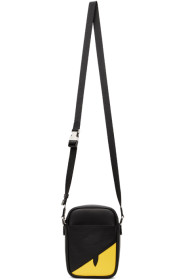 Fendi - Black Bag Bug Messenger Bag
