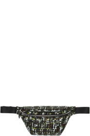 Fendi - Pochette noire et verte 'Forever Fendi'