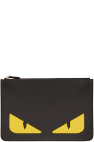 Fendi - Pochette noire Bag Bugs