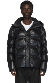 Fendi - Black Down Hooded Jacket