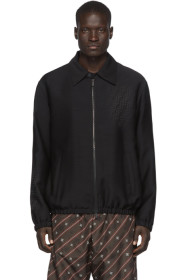 Fendi - Black 'Forever Fendi' Shirt Jacket