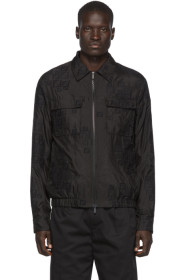 Fendi - Black Organza Removable Jacket