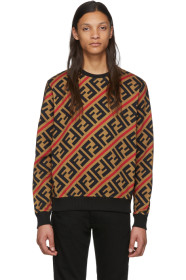 Fendi - Tan 'Forever Fendi' Sweatshirt