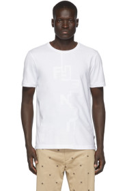 Fendi - White Destruction T-Shirt