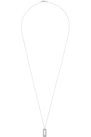 Le Gramme - Collier à pendentif en argent poli 'Le 1.5 Grammes'