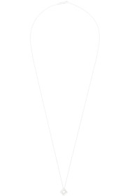 Le Gramme - Collier à pendentif carré argenté 'Le 1.1 Grammes'
