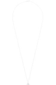 Le Gramme - Collier à pendentif triangulaire argenté 'Le 0.5 Gramme'