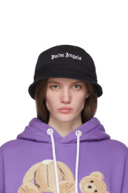 Palm Angels - Black Classic Logo Bucket Hat