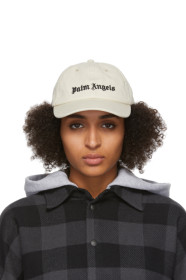 Palm Angels - Off-White Classic Logo Cap