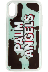 Palm Angels - Blue Liquid Logo iPhone XR Case