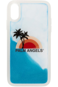 Palm Angels - Blue & Mutlicolor Sunset iPhone XR Case