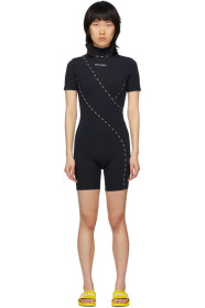 Palm Angels - Black Techno Cutout Jumpsuit