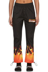 Palm Angels - Black Burning After Sport Lounge Pants