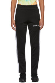 Palm Angels - Black & White Slim Lounge Pants