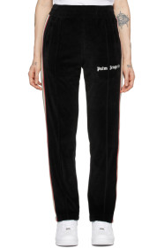 Palm Angels - Pantalon de survêtement en chenille noir