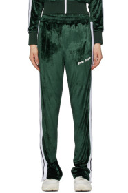 Palm Angels - Green Chenille Lounge Pants