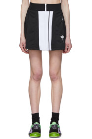 Palm Angels - Black Tennis Track Skirt