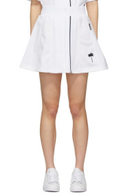 Palm Angels - White Tennis Skirt