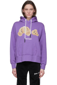 Palm Angels - Purple Kill The Bear Hoodie