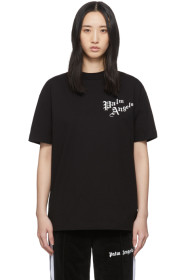 Palm Angels - Black Sacred Heart T-Shirt