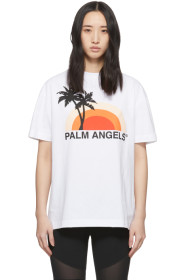 Palm Angels - White Sunset T-Shirt