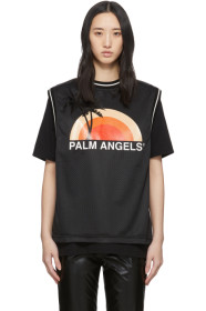 Palm Angels - Black Layered Sunset T-Shirt
