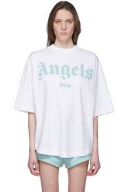 Palm Angels - White 'Angels' T-Shirt
