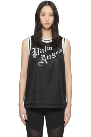 Palm Angels - Black Sacred Heart Tank Top