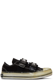 Palm Angels - Black Logo Vulcanized Sneakers