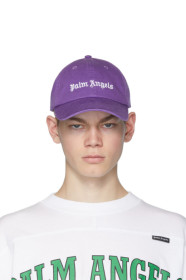 Palm Angels - Purple Logo Cap