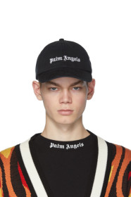 Palm Angels - Black Logo Cap
