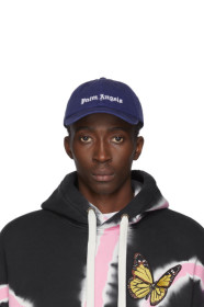 Palm Angels - Blue Logo Cap