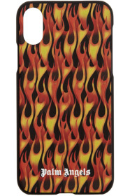 Palm Angels - Multicolor & Black Flame iPhone X Case