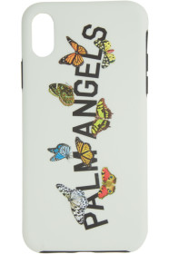 Palm Angels - Grey Butterfly College iPhone XS Case